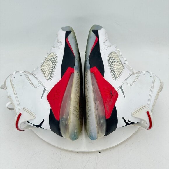 Nike Air Jordan Mars 270 Men Size 10.5 CD7070-100 Fire Red White Training Shoes - Picture 6 of 11